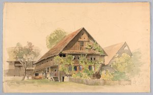 Étude de paysage, Suisse