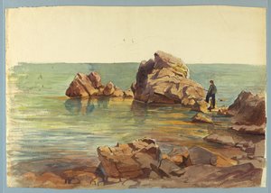 Étude de paysage marin