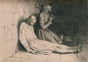 Chrétien et Espoir dans le donjon, vers 1916 - William Strang
