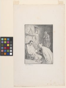 Homme et sorcière - William Strang
