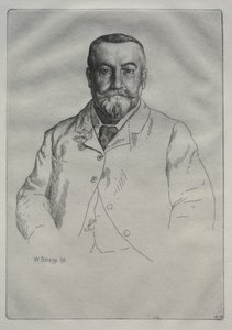 Portrait de H. Cock - William Strang