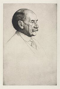 Thomas Hardy, de Profil Droit