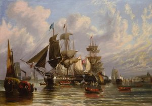 Guerre de Crimée, embarquement des troupes anglaises, 1855 - William Stuart