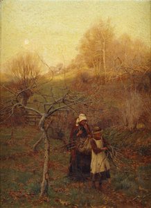 Quand le soleil du soir se couche - William Teulon Blandford Fletcher