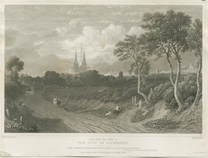 Cathédrale de Lichfield - Vue ouest