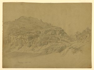 Paysage, Meiringen, Suisse - William Trost Richards