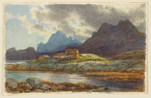 Étude de paysage, Norvège - William Trost Richards