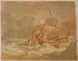 Marins embarquant des cochons