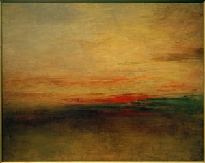 Coucher de soleil (?) - Joseph Mallord William Turner