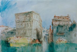 Venise : La Casa Grimani et le Rio San Luca sur le Grand Canal