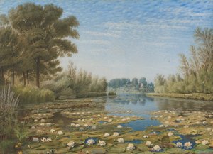 Scène près de Shipton sur Cherwell, Oxfordshire