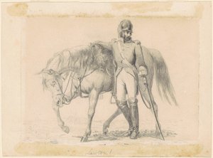 Dragon avec son cheval