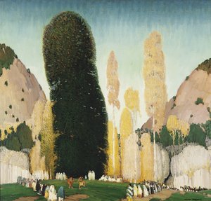 Cérémonie de montagne, c.1930 - William Victor Higgins