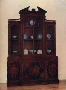 Vitrine en acajou, vers 1760 - William Vile