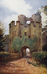 Château de Warwick : Pont-levis et Herse