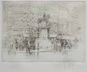 Charing Cross : La statue de Charles Ier