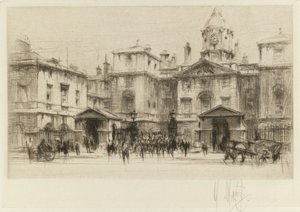 London Set : Horseguards - William Walcot