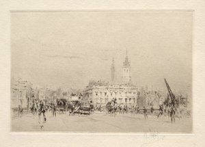 Sur le London Bridge - William Walcot