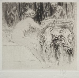 La Bacchante et le jeune faune - William Walcot