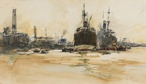 Le bassin de Londres, 1924