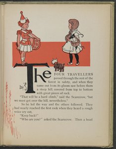Illustration tirée de "Le merveilleux magicien d