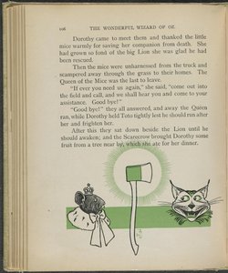 Illustration tirée de "Le merveilleux magicien d