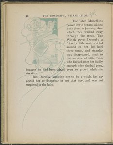 Illustration tirée de "Le merveilleux magicien d