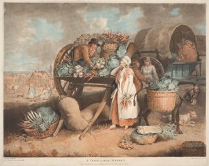 Un marché aux légumes - William Ward