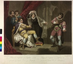 Sapphira donnant à Rhynsault de réaliser