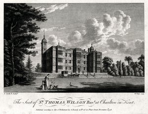 Le siège de Sir Thomas Wilson Bart à Charlton dans le Kent, 1776