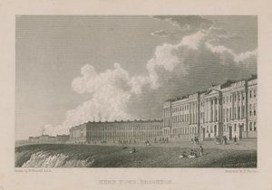 Vue générale de Kemp Town à Brighton