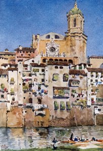 Gérone, la Cathédrale - William Wiehe Collins