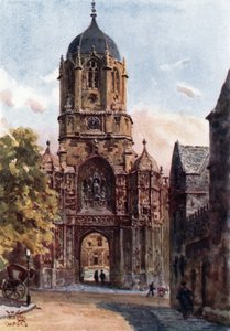Oxford, porte de Christchurch - William Wiehe Collins