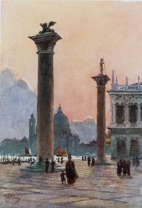 Venise. Le Lion de Saint-Marc - William Wiehe Collins