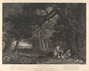Chasse, Planche IV - William Woollett