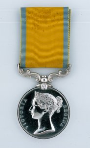 Médaille Baltique 1854-55, spécimen