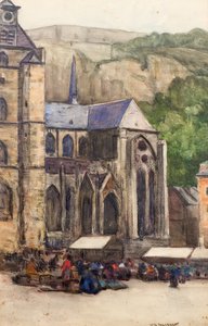 La place du marché, Dinant