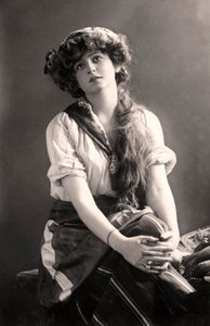Gabrielle Ray 1883-1973, actrice anglaise, début du 20ème siècle