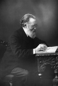 Justin McCarthy 1830-1912, homme politique, historien et romancier irlandais, 1893