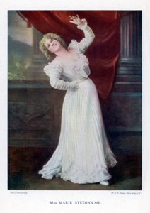 Marie Studholme, actrice de théâtre anglaise, 1901