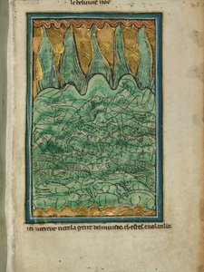 Le Déluge de Noé, vers 1250