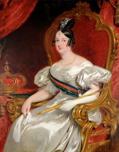 Portrait de D. Maria II, reine du Portugal - Willian Simpson