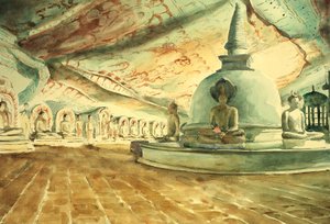 745 Dambulla, La Chambre du Roi