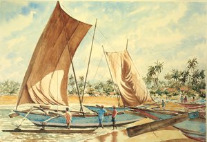 Se préparer à aller pêcher