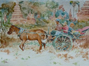 924 Une Balade autour des Temples, Bagan - Wilson Clive