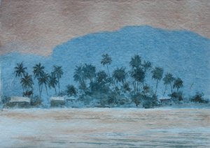 925 Lumière du soir, lac Inle - Wilson Clive