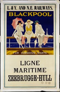 Blackpool, L.& Y. et N.E. Railways, vers 1930 - Wilton Williams