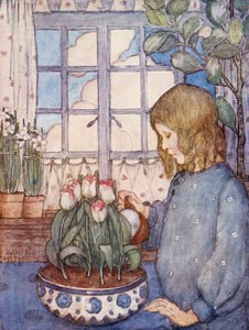 Livre de jardinage pour enfants : Un Jardin de Chambre au Printemps - Winifred Cayley Robinson