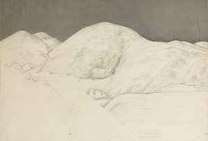 Étude de paysage pour Santisima Trinita, vers 1924