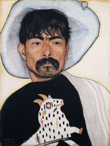 Indien Zapoteka, Mexique - Winold Reiss